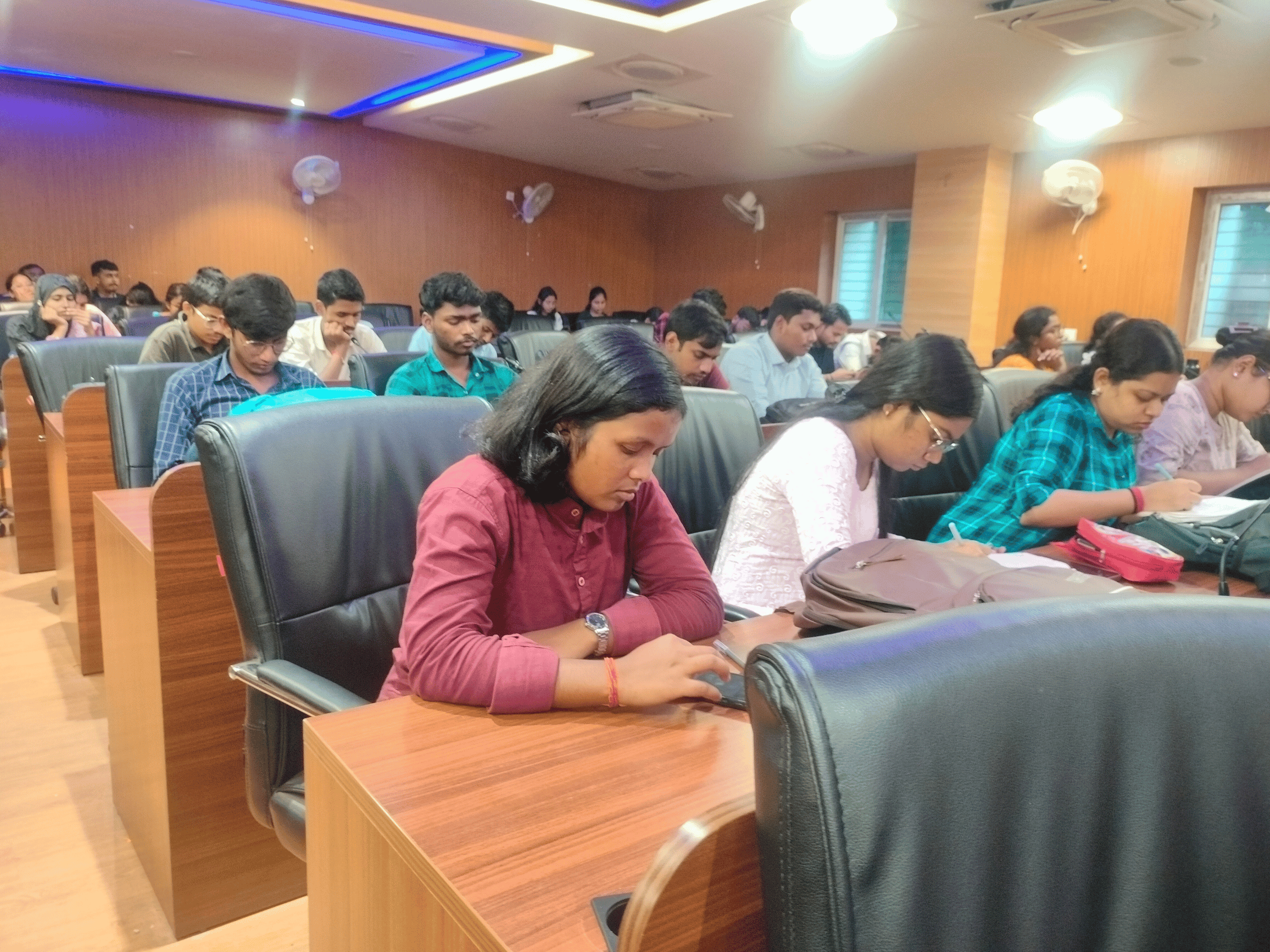 Conduct an Awareness & Guidance Session for new students about the NSF Scholarship Program at RIE, Bhubaneswar.