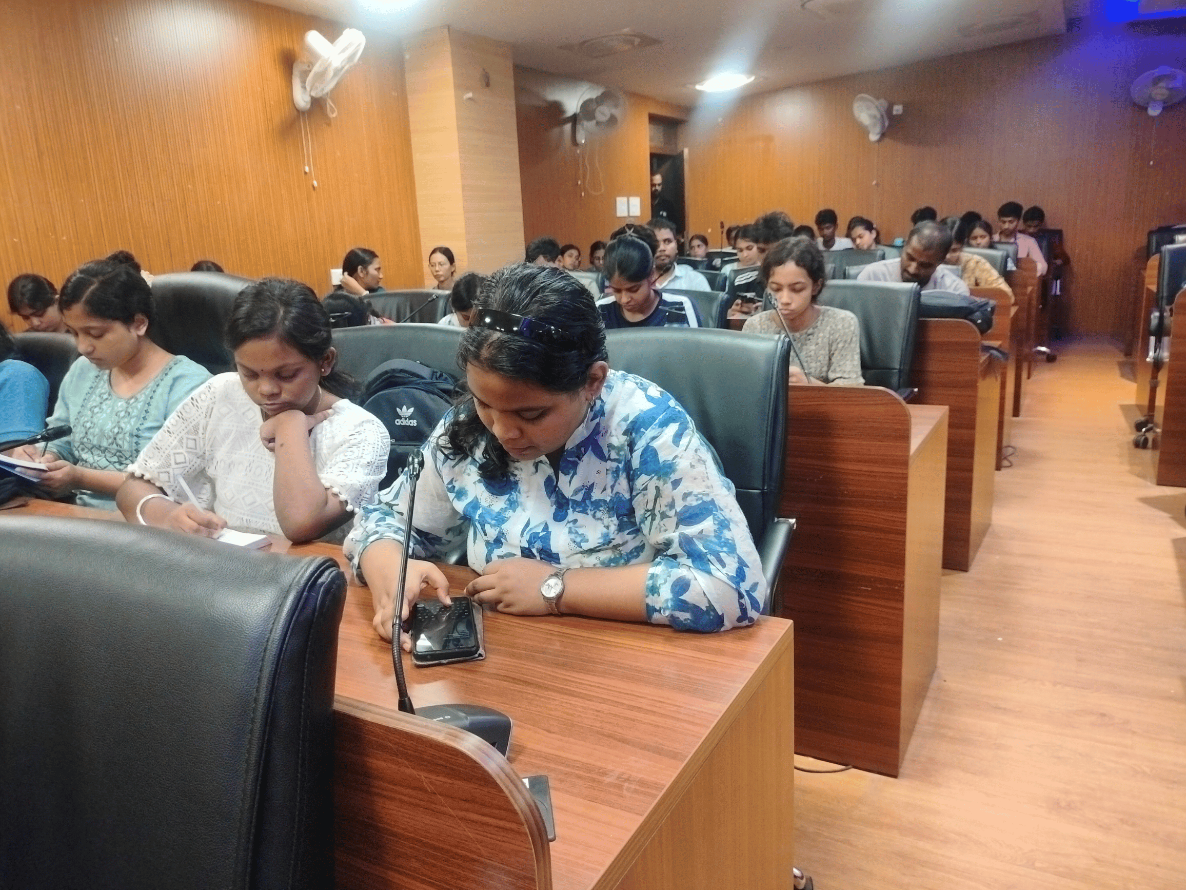 Conduct an Awareness & Guidance Session for new students about the NSF Scholarship Program at RIE, Bhubaneswar.